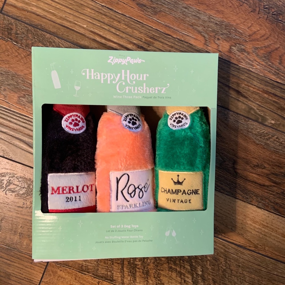 Dog toys Champagne/Wine